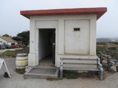Outside of Oil Bunker before Renovation